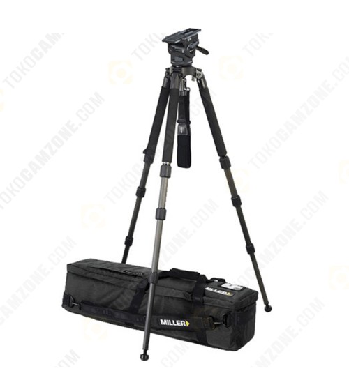 Miller ArrowX 5 Solo 100 3-Stage Carbon Fiber Tripod System